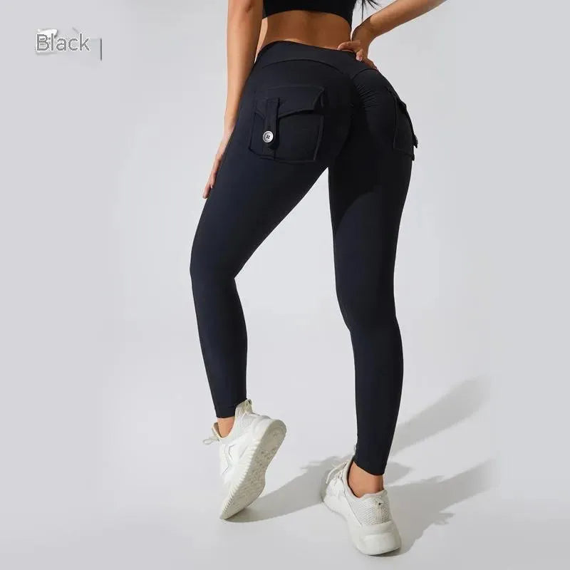 Yoga Pants Peach Hip Women's Sports - Bellarte Enchanté Yoga Pants Peach Hip Women's Sports