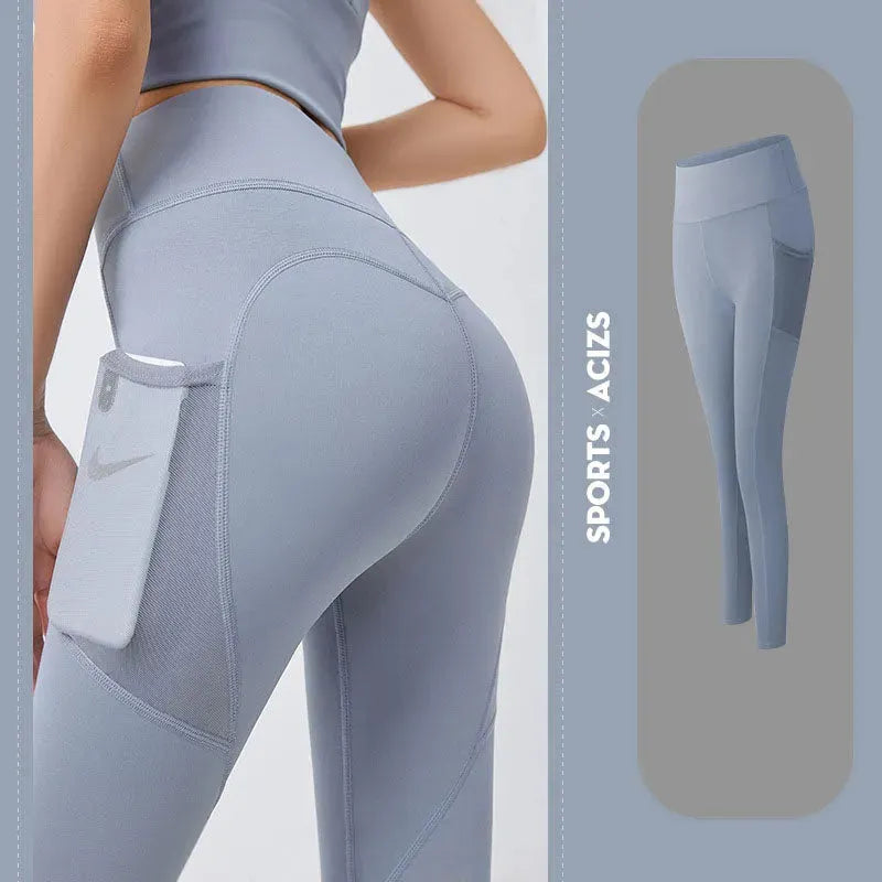 Yoga Pants Women With Pocket Leggings Sport Girl Gym - Bellarte Enchanté Yoga Pants Women With Pocket Leggings Sport Girl Gym