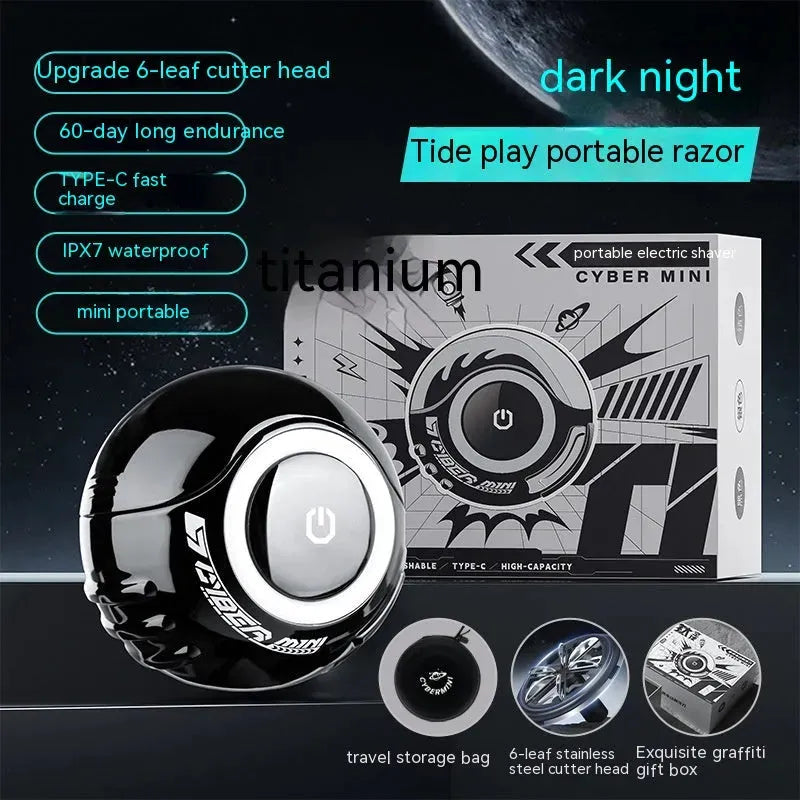 Zorb Ball Shaver Titanium Empty Ball Electric - Bellarte Enchanté Zorb Ball Shaver Titanium Empty Ball Electric